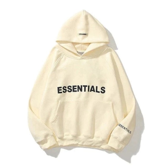 Other - Essentials Pullover Hoodie Beige
